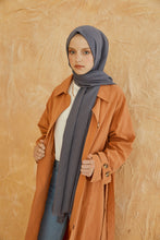 Lade das Bild in den Galerie-Viewer, Vual-Multifunktionstuch Anthrazit