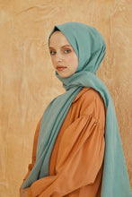 Lade das Bild in den Galerie-Viewer, Vual-Multifunktionstuch Babyblau