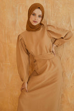 Lade das Bild in den Galerie-Viewer, LORA-Multifunktionstuch Cognac