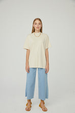 Lade das Bild in den Galerie-Viewer, Kurzarm Peru-Creme 100% Baumwolle🌿