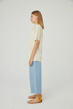 Lade das Bild in den Galerie-Viewer, Kurzarm Peru-Creme 100% Baumwolle🌿