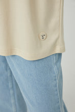 Lade das Bild in den Galerie-Viewer, Kurzarm Peru-Creme 100% Baumwolle🌿