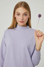 Lade das Bild in den Galerie-Viewer, Sweatshirt Barbara-Lila 100% Baumwolle🌿