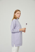 Lade das Bild in den Galerie-Viewer, Sweatshirt Barbara-Lila 100% Baumwolle🌿