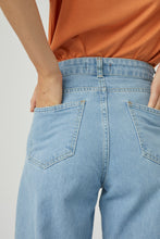 Lade das Bild in den Galerie-Viewer, Hose 100% Denim-Hellblau🌿
