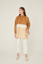 Lade das Bild in den Galerie-Viewer, Poplin Tunika-Kaffee🌿
