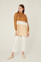 Lade das Bild in den Galerie-Viewer, Poplin Tunika-Kaffee🌿