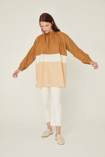 Lade das Bild in den Galerie-Viewer, Poplin Tunika-Kaffee🌿