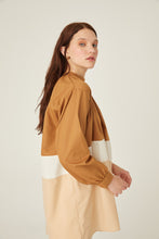 Lade das Bild in den Galerie-Viewer, Poplin Tunika-Kaffee🌿