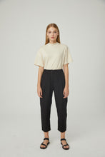 Lade das Bild in den Galerie-Viewer, Popelin Hose-Schwarz 100% Bio-Baumwolle🌿