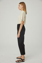 Lade das Bild in den Galerie-Viewer, Popelin Hose-Schwarz 100% Bio-Baumwolle🌿
