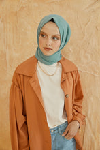 Lade das Bild in den Galerie-Viewer, Vual-Multifunktionstuch Babyblau