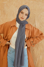 Lade das Bild in den Galerie-Viewer, Vual-Multifunktionstuch Anthrazit