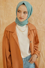 Lade das Bild in den Galerie-Viewer, Vual-Multifunktionstuch Babyblau