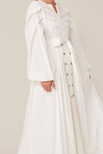 Lade das Bild in den Galerie-Viewer, Kleid Zürich-Weiss 100% Bio-Baumwolle🌿