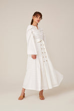Lade das Bild in den Galerie-Viewer, Kleid Zürich-Weiss 100% Bio-Baumwolle🌿
