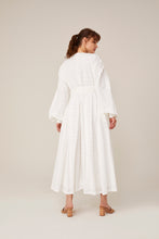 Lade das Bild in den Galerie-Viewer, Kleid Zürich-Weiss 100% Bio-Baumwolle🌿