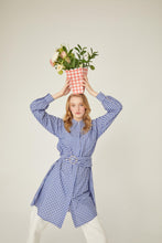 Lade das Bild in den Galerie-Viewer, Tunika Luca-Blau 100% Baumwolle🌿