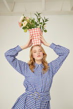 Lade das Bild in den Galerie-Viewer, Tunika Luca-Blau 100% Baumwolle🌿