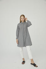 Lade das Bild in den Galerie-Viewer, Tunika Luca-Schwarz 100% Baumwolle🌿