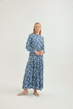 Lade das Bild in den Galerie-Viewer, MATİS Kleid-Blau 100% Baumwolle🌿