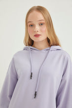 Lade das Bild in den Galerie-Viewer, SWEATSHİRT-Lila 100% Baumwolle🌿