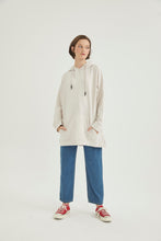 Lade das Bild in den Galerie-Viewer, SWEATSHİRT-Beige 100% Baumwolle🌿