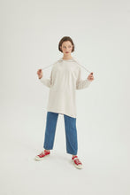Lade das Bild in den Galerie-Viewer, SWEATSHİRT-Beige 100% Baumwolle🌿