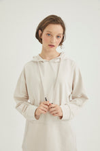 Lade das Bild in den Galerie-Viewer, SWEATSHİRT-Beige 100% Baumwolle🌿