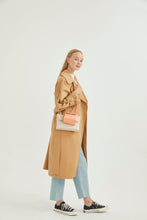 Lade das Bild in den Galerie-Viewer, Mila Women Mantel-Camel 100% Baumwolle🌿