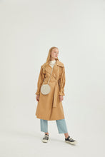 Lade das Bild in den Galerie-Viewer, Mila Women Mantel-Camel 100% Baumwolle🌿