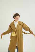 Lade das Bild in den Galerie-Viewer, Mila Women Mantel-Olivgrün 100% Baumwolle🌿