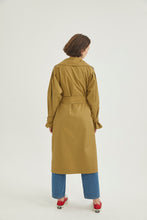 Lade das Bild in den Galerie-Viewer, Mila Women Mantel-Olivgrün 100% Baumwolle🌿