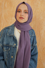 Lade das Bild in den Galerie-Viewer, Vual-Multifunktionstuch Violett