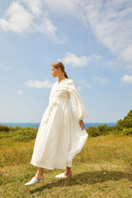 Lade das Bild in den Galerie-Viewer, Kleid Zürich-Weiss 100% Bio-Baumwolle🌿