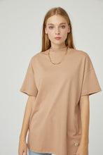 Lade das Bild in den Galerie-Viewer, Kurzarm Peru-Camel 100% Baumwolle🌿