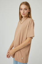 Lade das Bild in den Galerie-Viewer, Kurzarm Peru-Camel 100% Baumwolle🌿