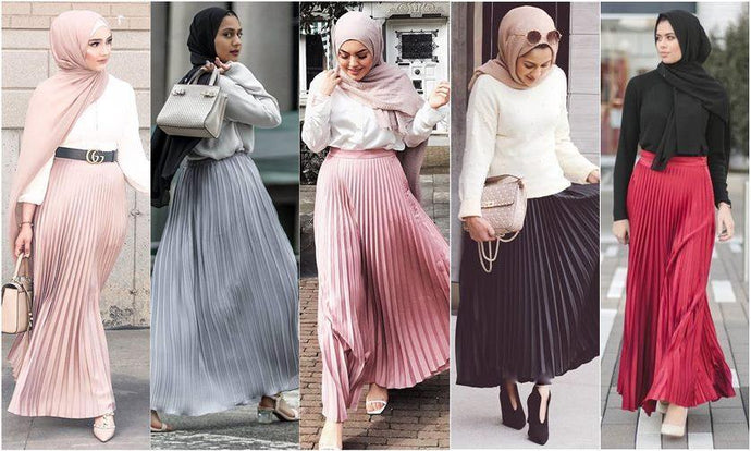 All The Ways To Wear Our Pleated Metallic Skirts According To Your Favorite Bloggers