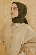 Load image into Gallery viewer, LORA multifunctional scarf khaki
