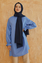 Load image into Gallery viewer, LORA multifunctional scarf dark blue
