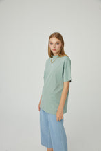 Load image into Gallery viewer, Short sleeve Peru-Mint 100% cotton
