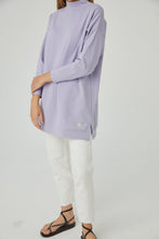 Load image into Gallery viewer, Sweatshirt Barbara-Purple 100% cotton🌿
