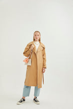 Load image into Gallery viewer, Mila Women Coat-Camel 100% cotton🌿
