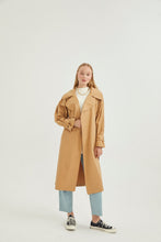 Load image into Gallery viewer, Mila Women Coat-Camel 100% cotton🌿
